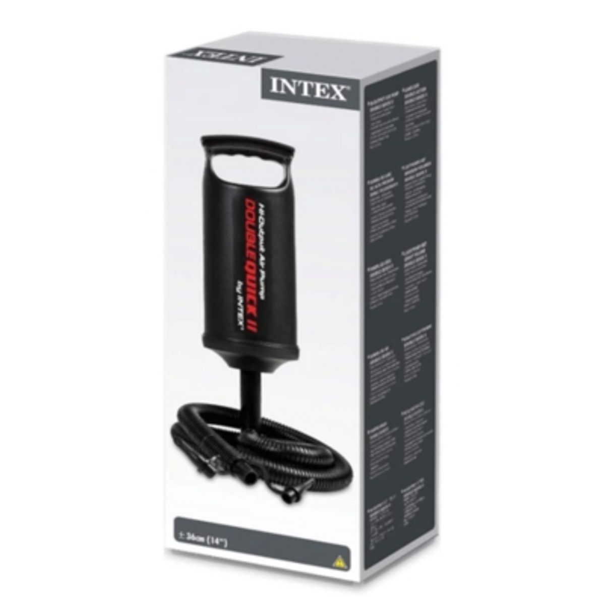 INTEX - Inflador Manual Intex Infla Doble Velocidad