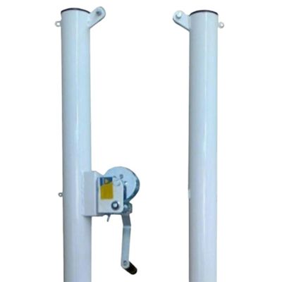 Imagen 2 del producto Parantes De Vóleibol Par Acero Tubo 76 Mm Ajustable Mkhdb-07