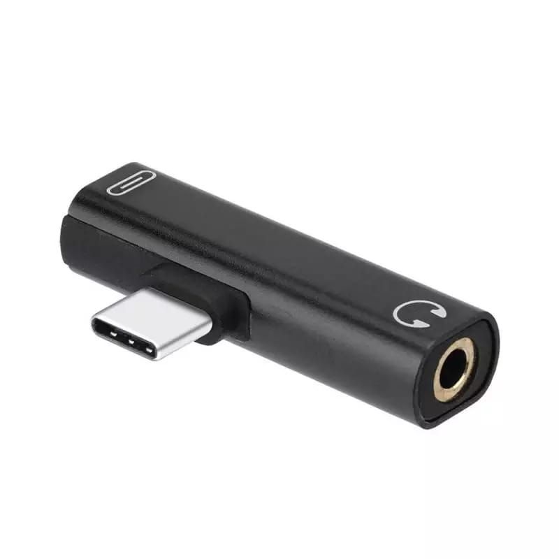 GENERICO - Adaptador Usb C A Audio Jack 35mm Y Carga Usb C