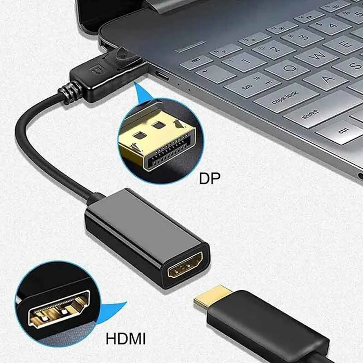 EON - Cable Adaptador Displayport A Hdmi Dp Display Port  Hd