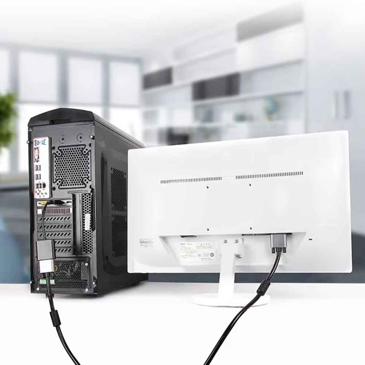 GENERICO - Cable Display Port A Vga Displayport Vga Adaptador Dp Vga