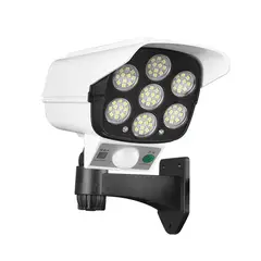 GENERICO - Foco Solar Led Tipo Cámara Sensor Movimiento 150w Control