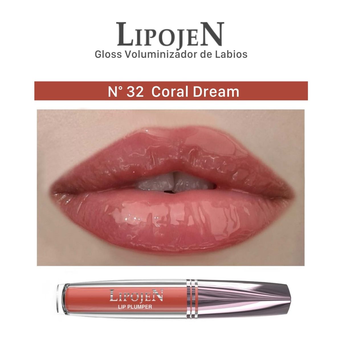 BIOLIFE IMPROVING YOU - Labial Gloss Volumen e Hidratación de Labios 32 Coral Dream