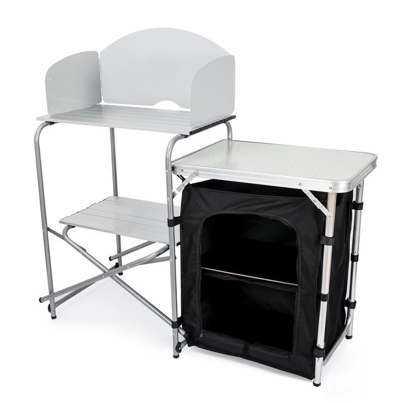IDS - Mesa Cocina Plegable Organizador  Alacena Con Cubierta