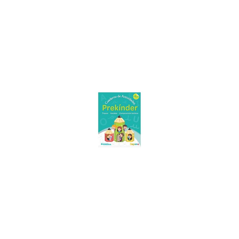 SOPENA - Cuaderno De Actividades Prekinder