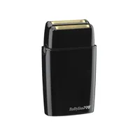 Afeitadora Métalica Doble Hoja Inalámbrica Babylisspro Negro