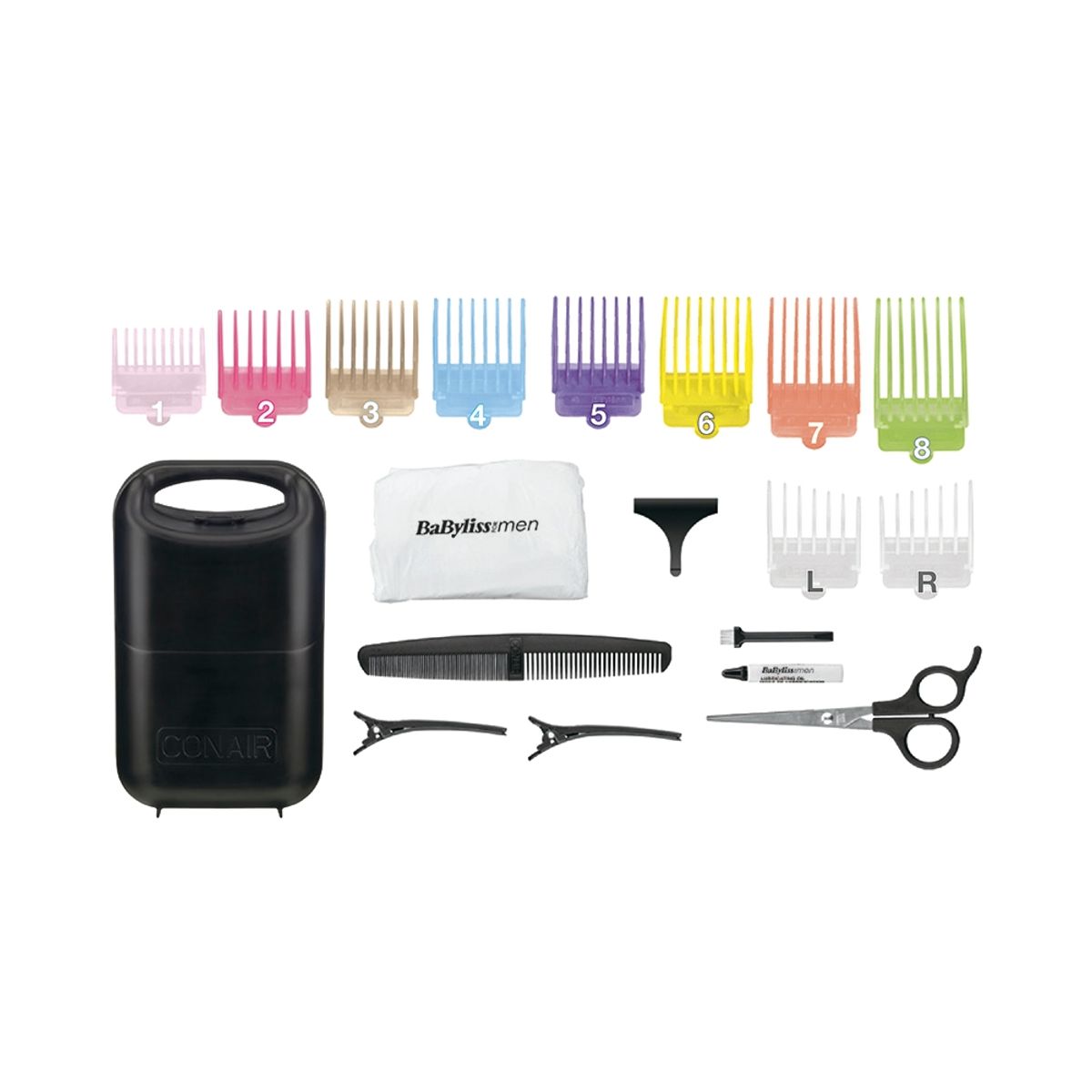 BABYLISS PRO - Kit Cortapelo Babylisspro Con 20 Accesorios