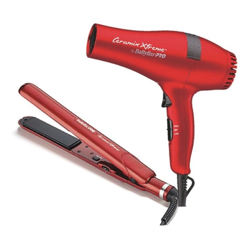 BABYLISS PRO - Kit Plancha Y Secador Babylisspro Ceramix 2 Un