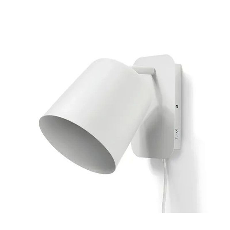 TCHIBO - Lampara De Muro LED Metal Blanca Tchibo