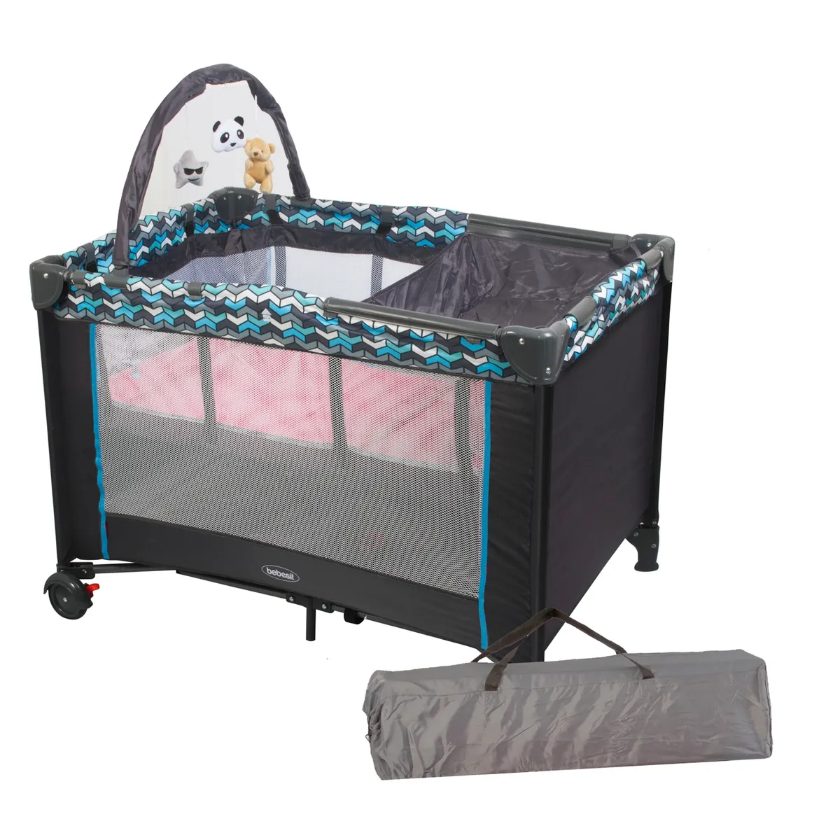 BEBESIT - Cuna Pack and Play Sleep II Azul Bebesit