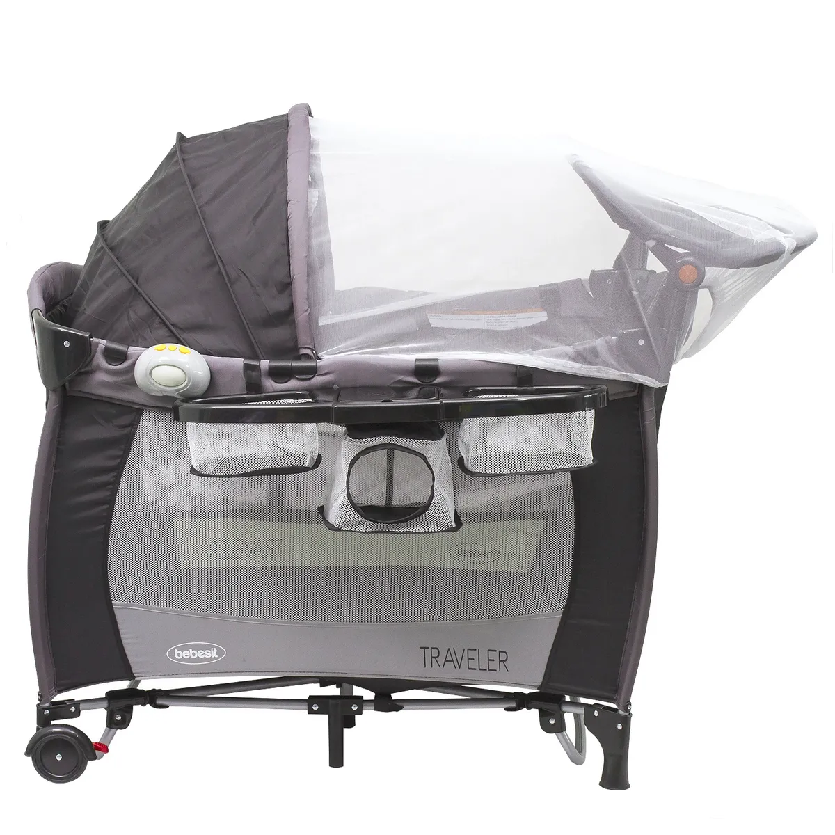 Cuna Traveler Gris Bebesit, marca BEBESIT - Foto 2