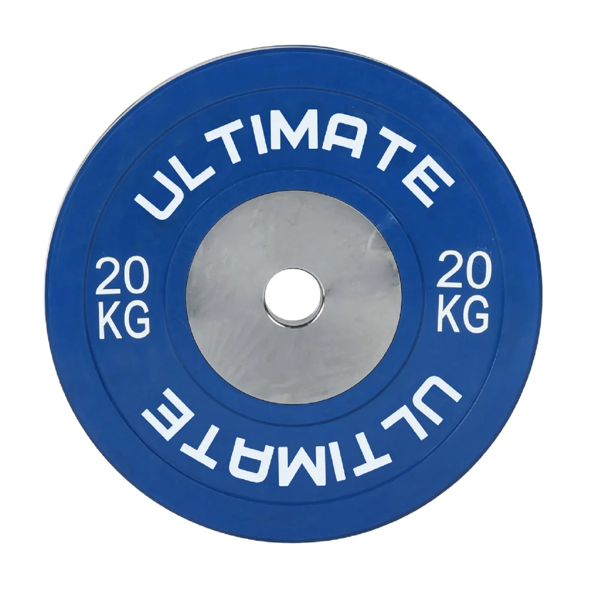 ULTIMATE FITNESS - DISCO OLÍMPICO BUMPER ELITE COMPETICIÓN 20 KG