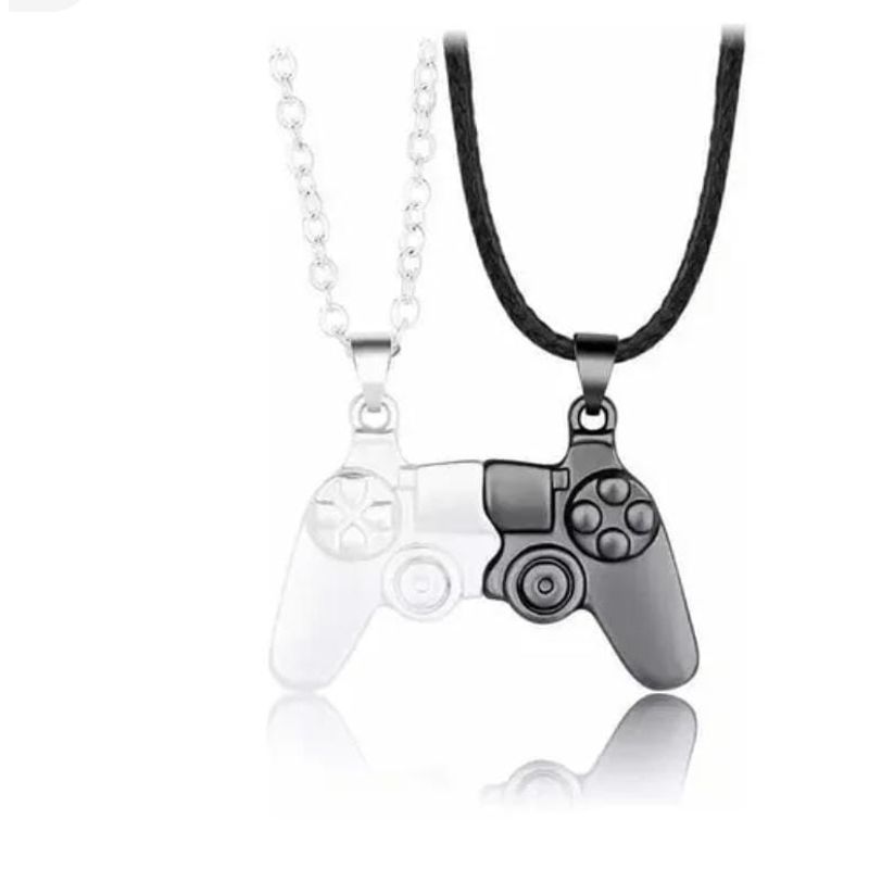 GENERICO - Collar Control Gamer Día Amor Y Amistad 14 De Febrero Cadena