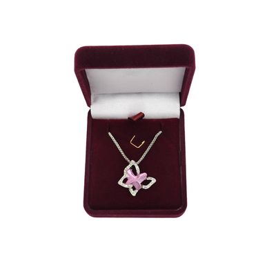 Imagen 2 del producto Collar Plata S925 Colgante Spread Your Wings Mariposa Circón