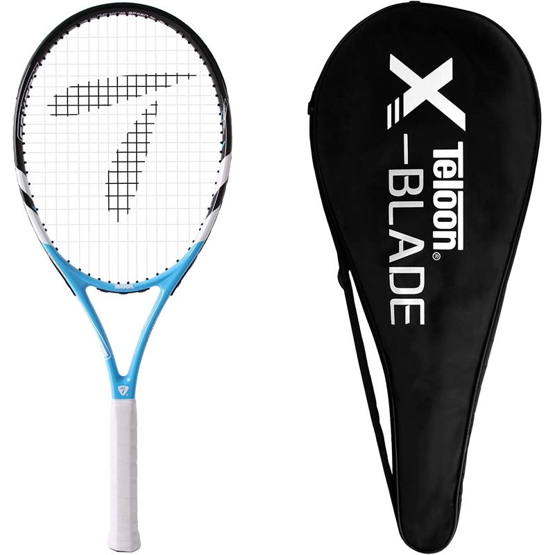 TELOON - Raqueta Tenis Adulto Aluminio Nivel Inicial Color Azul