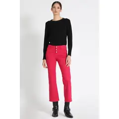 LIOLA - Jeans Tiro Medio Fucsia