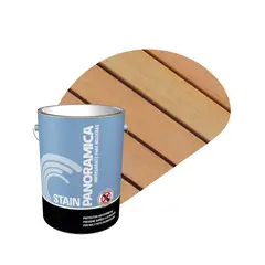 PINTURAS PANORAMICA LTDA - Stain Polidecor Impregnante Protector para Madera Galon color arboleda