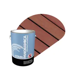 PINTURAS PANORAMICA LTDA - Stain Polidecor Impregnante Protector para Madera Galon color caoba