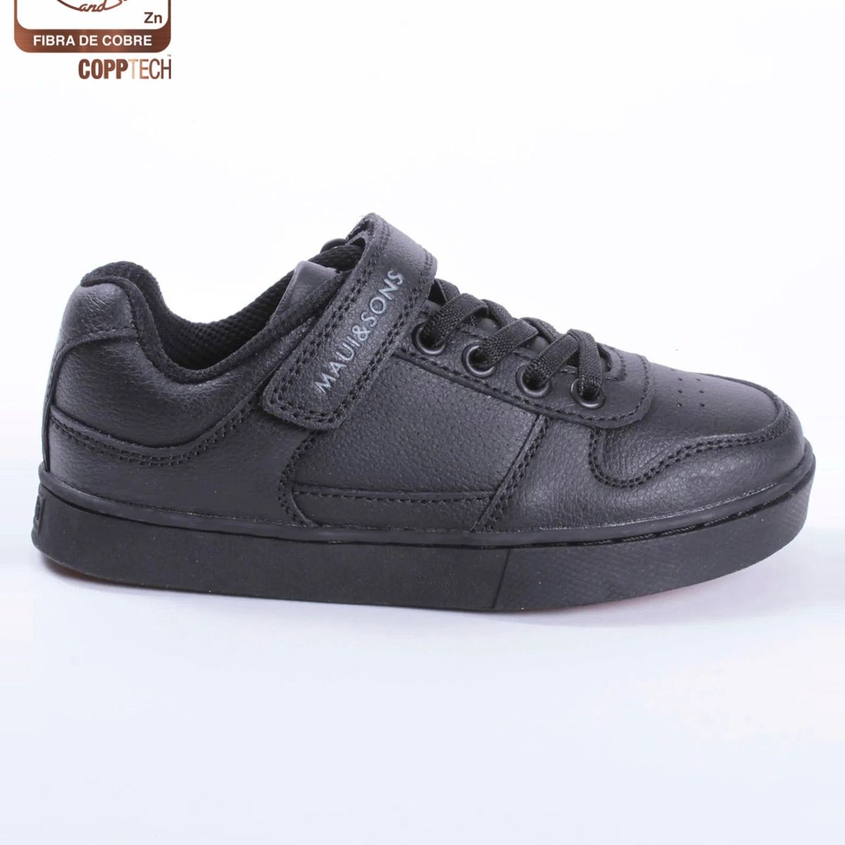 MAUI AND SONS - Zapatilla Escolar Poke Low Niño Negro Maui and Sons