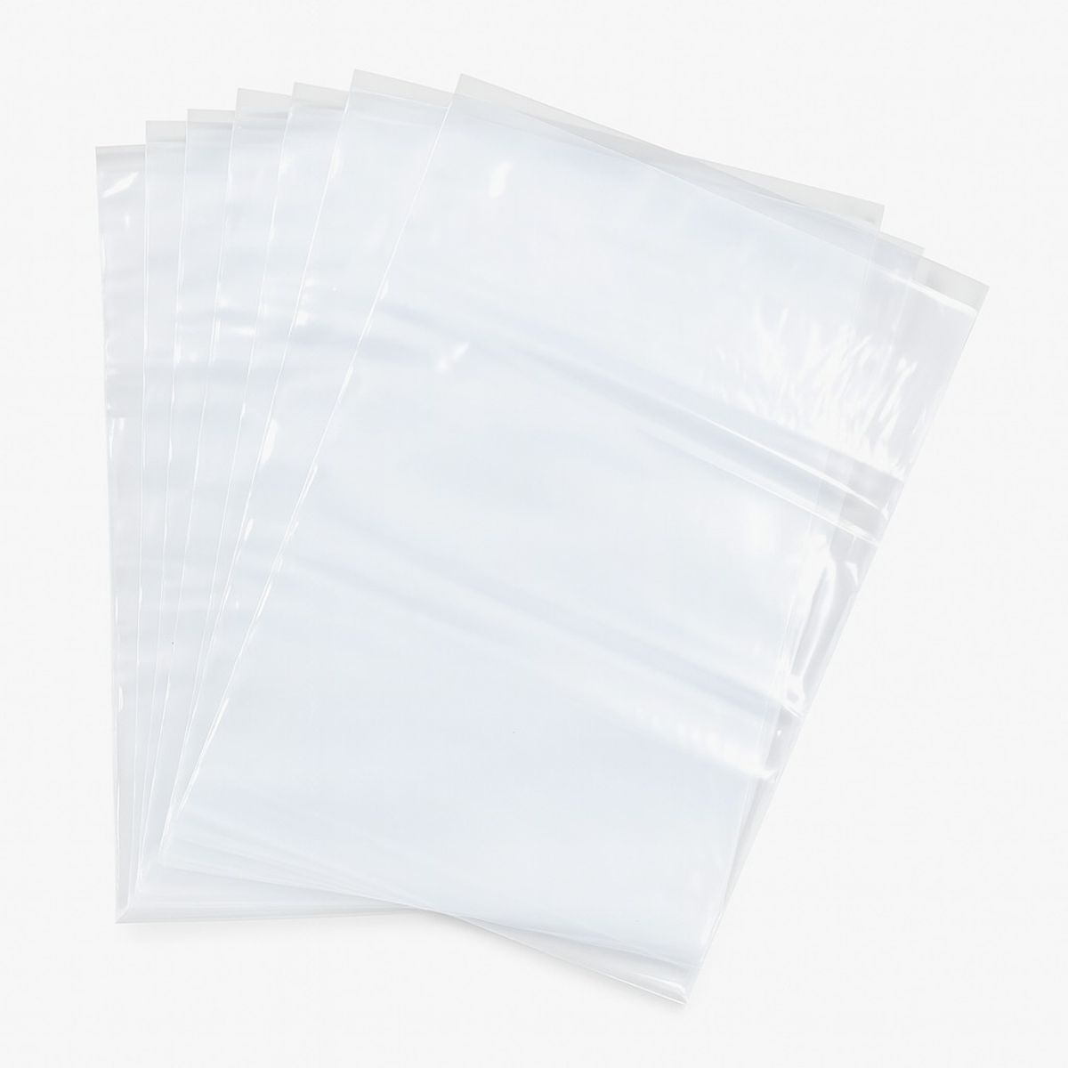 MILLAM - 100 Bolsas Plásticas 30x40 cm Polietileno Transparente