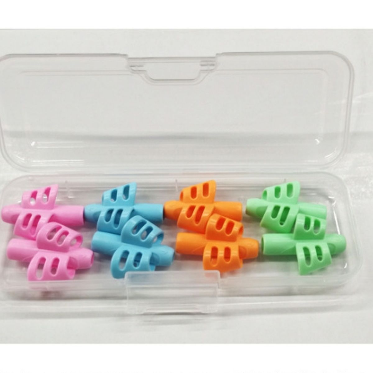 GENERICO - 8 Adaptadores Ergonómico Para Tomar El Lápiz Pencil Grip