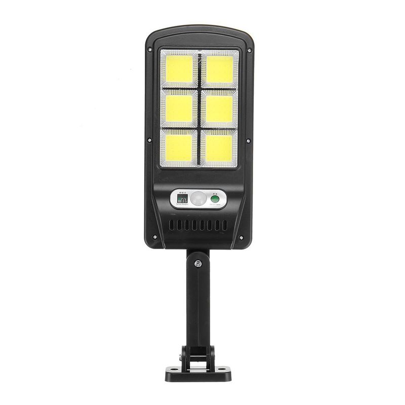 GENERICO - Luz Led inteligente con panel solar control remoto y sensor mov