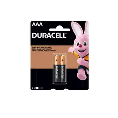 DURACELL - Pila Alcalina Blíster AAA x 2