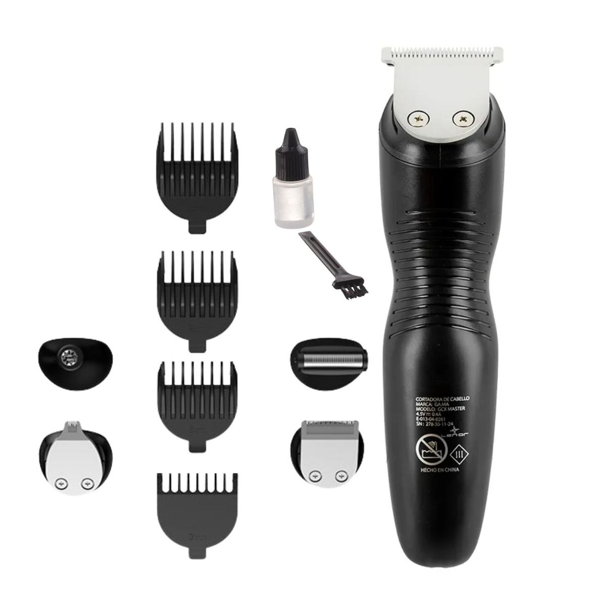 GAMA - Cortapelo GCX Master Gama Multi Estilos Cabezal Trimer Barba y Bigote