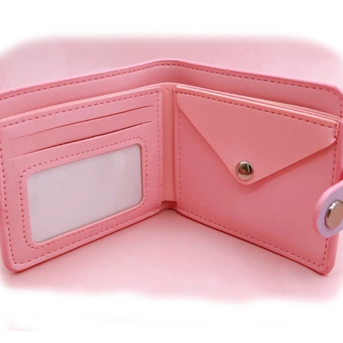 GENERICO - Billetera Hello Kitty con monedero Niñas y Jóvenes