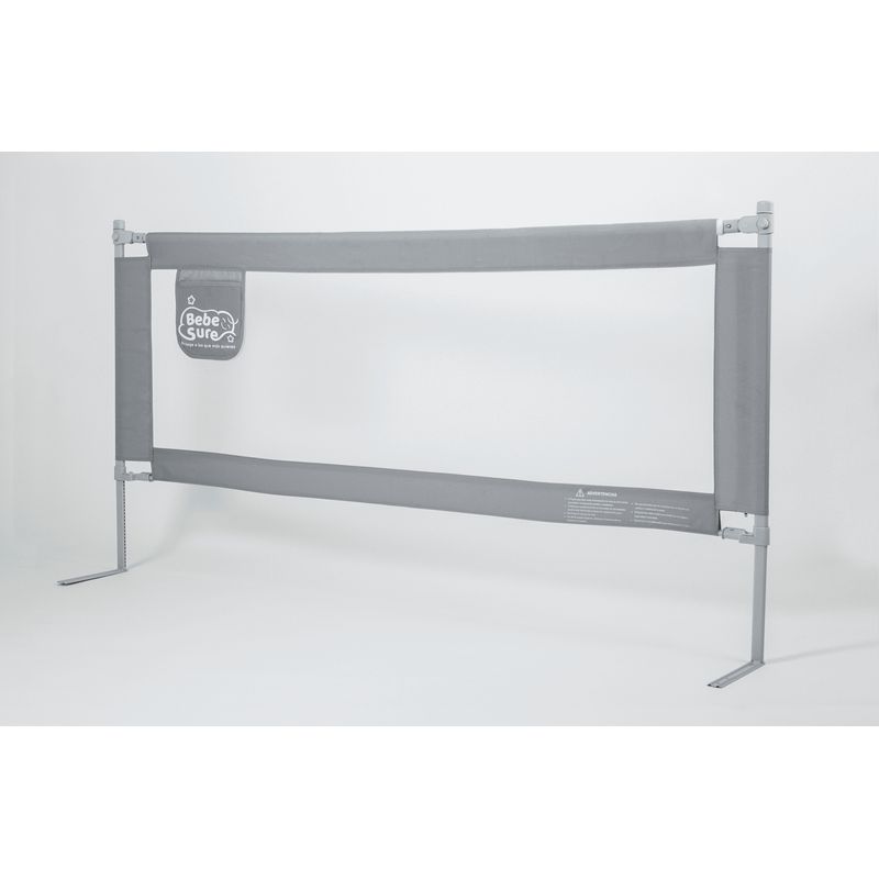 BEBE SURE - Set 2 barandas para cama queen 160x190 cm colchón bajo
