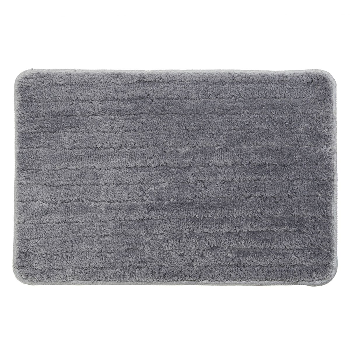 VELUTTI - Piso Alfombra de Baño Gris 40x60 Velutti
