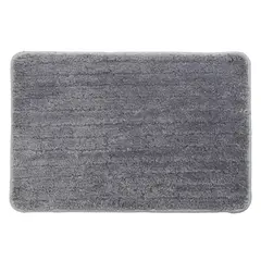 VELUTTI - Piso Alfombra de Baño Gris 40x60