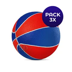 SDFIT - Pack 3x Balón de Basketball Foam WPU-12A