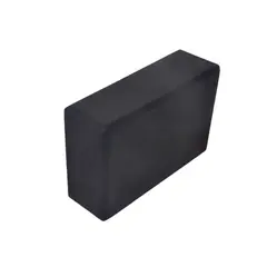 CRUSEC - Ladrillo Soporte Bloque Goma Eva Yoga Pilates Color Negro