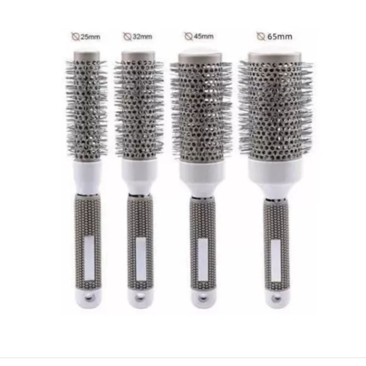 GENERICO - Pack X 4 Cepillos Térmicos Brushing Alisado