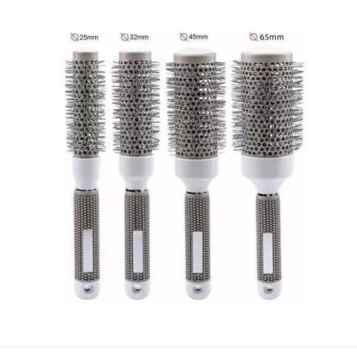 GENERICO - Pack X 4 Cepillos Térmicos Brushing Alisado