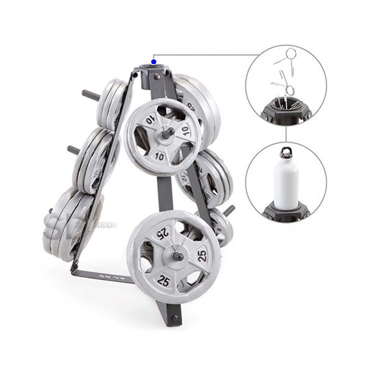 SDFIT - Rack para discos Standard Marcy PT-36