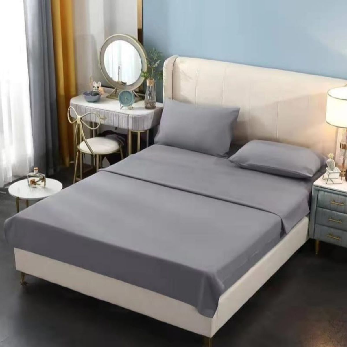 GENERICO - Juego de Sabana 2 plazas, 200 hilos