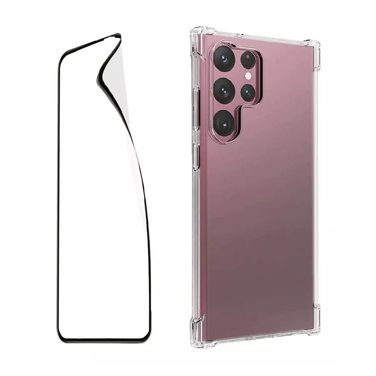 XUNDD - KIT Carcasa Para Samsung S23 Ultra Antigolpes  Lamina de Hidrogel
