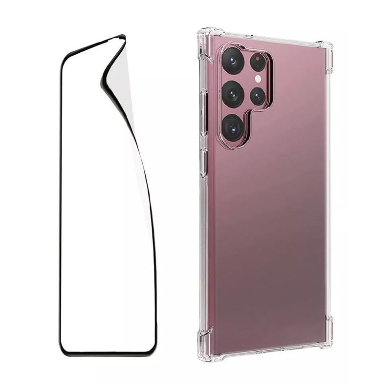 XUNDD - KIT Carcasa Para Samsung S23 Ultra Antigolpes  Lamina de Hidrogel