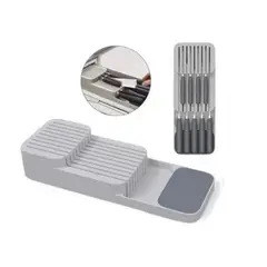 GENERICO - Soporte Organizador De Cuchillos Para Cajón De Cocina
