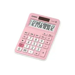 CASIO - Calculadora De Escritirio Mx-12b 12 Digitos Rosa