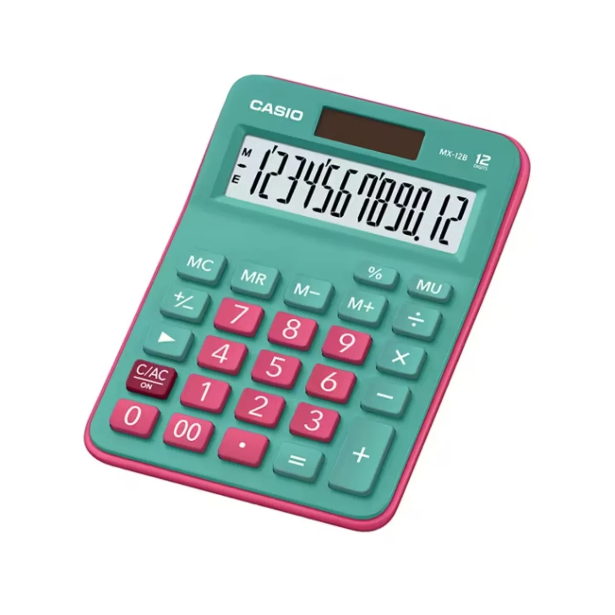 CASIO - Calculadora De Escritirio Casio Mx-12b 12 Digitos Verde-Red