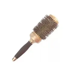 GENERICO - Cepillo Térmico Ceramic Brushing Alisado 53mm Dorado