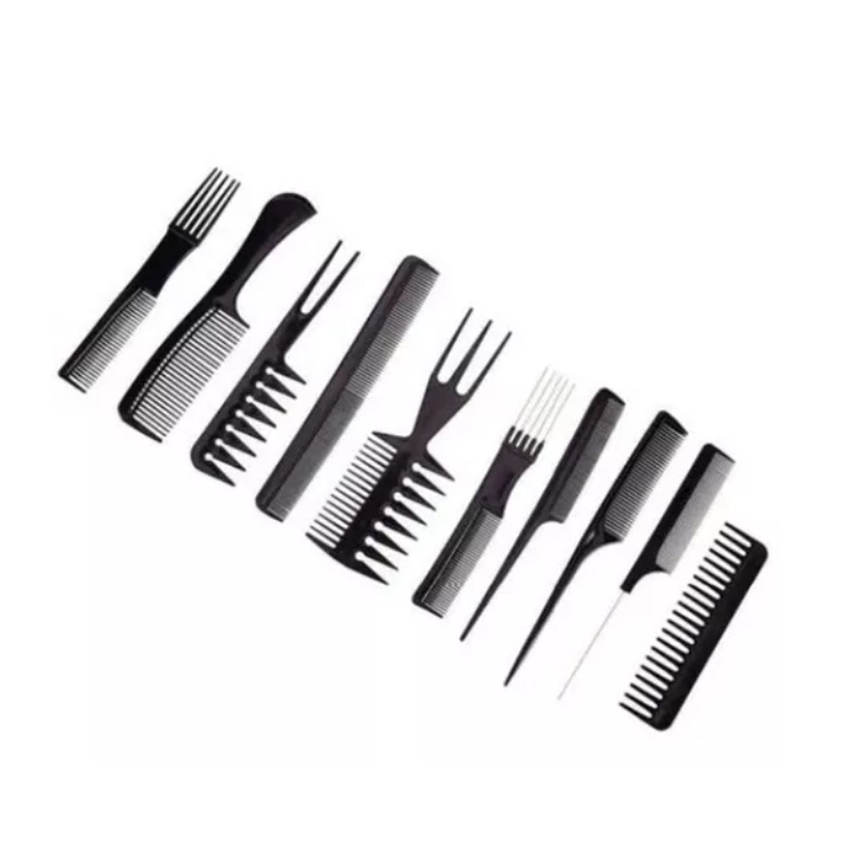 GENERICO - Kit 3 Set De 10 Peinetas Profesionales Peluquería O Barbería