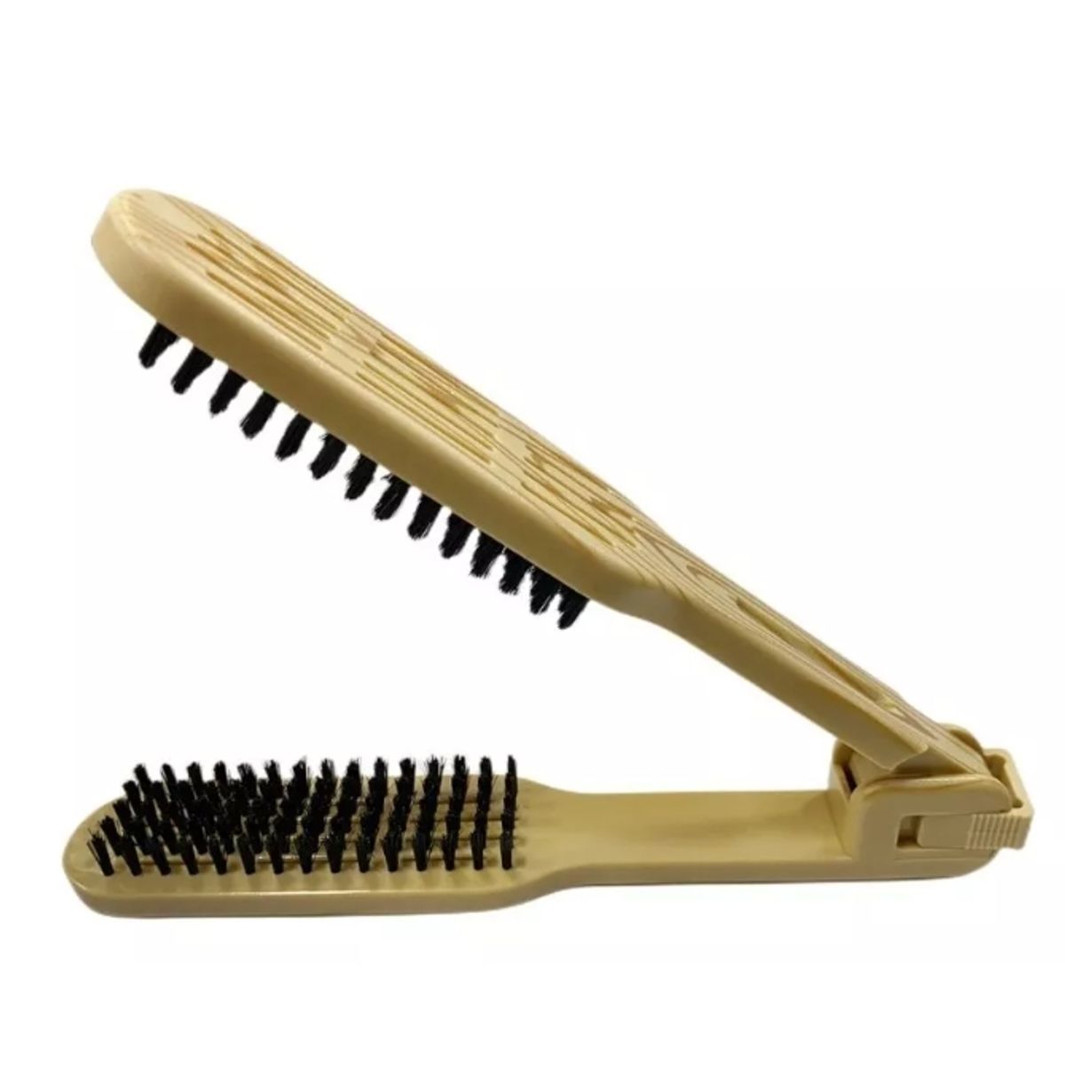 GENERICO - Pack 3 Cepillo Para Alisado Planchado Cabello Antiestatica Marron