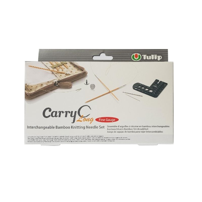 TULIP - Set de palillos para tejer Carry C long Fine