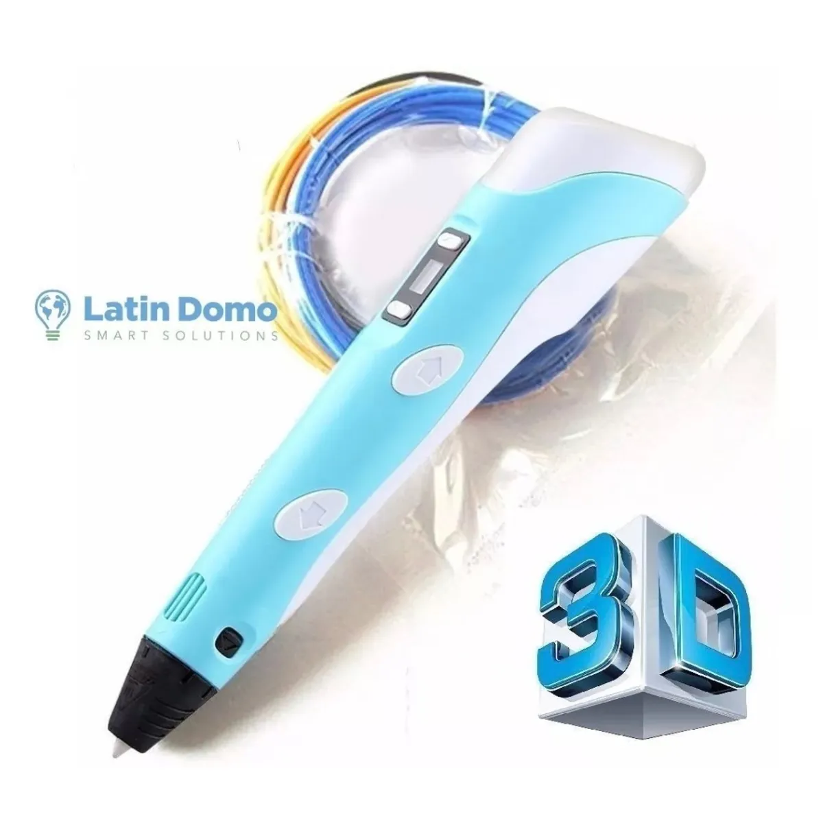 GENERICO - Bolígrafo Lápiz De Impresión 3d Con Lcd  Filamentos  Base