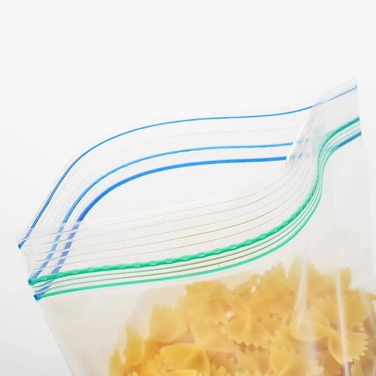 GENERICO - Bolsa Cierre Hermetico Reusable Cremallera Pequeña 18x16cm