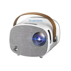 GENERICO - Mini Proyector Portátil Led Hd Videobeamer Home Theater Wifi